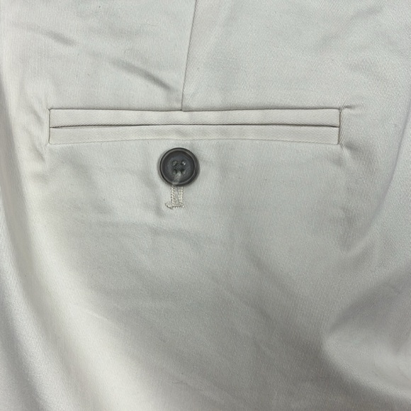 J. Crew Womens Chinos 10 Cream Wide Leg Slide/Zip Fly Pockets Stretch Classy NWT - Picture 6 of 11